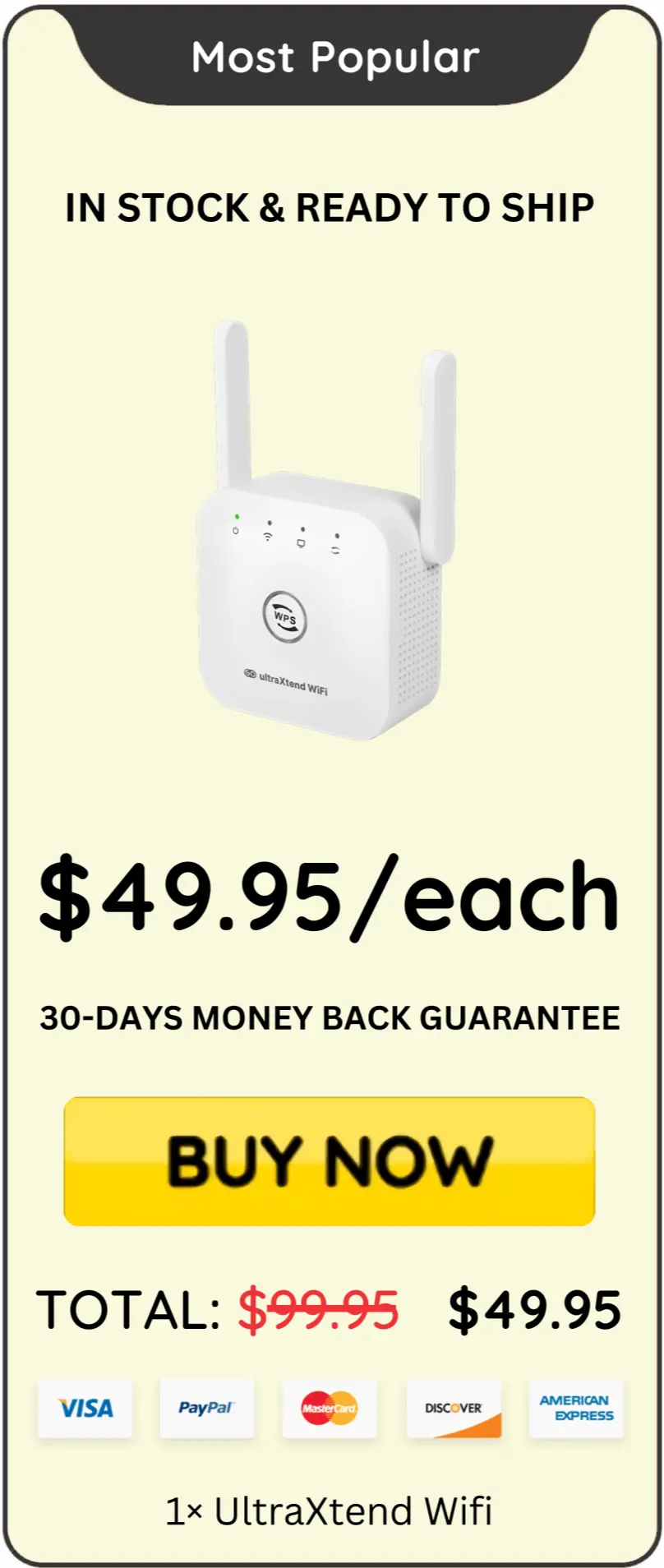 UltraXtend Wifi price
